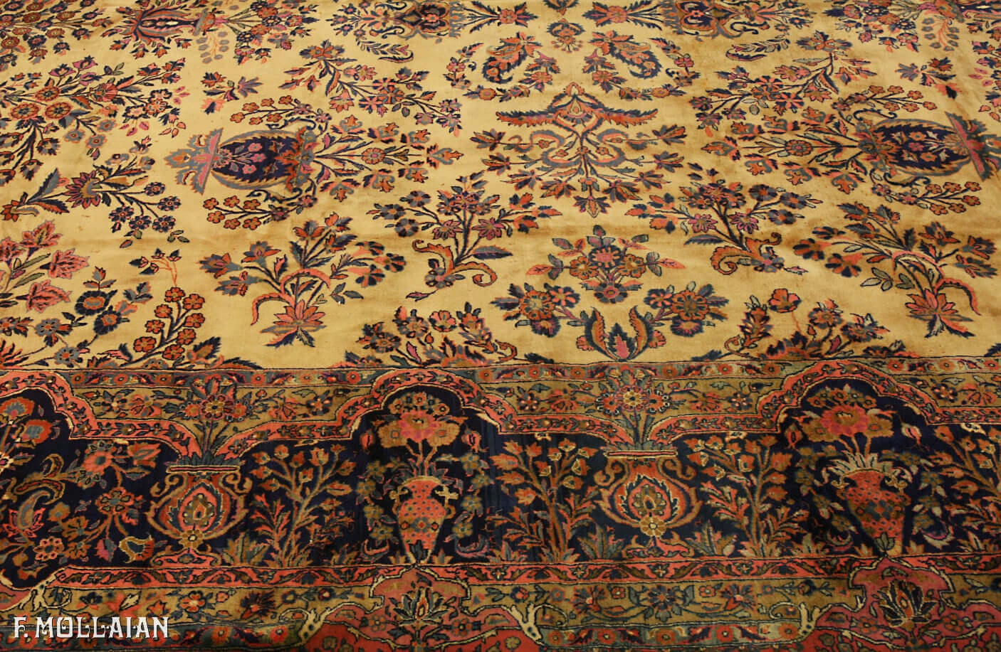 Teppich Persischer Antiker Kashan Manchester n°:71241500
